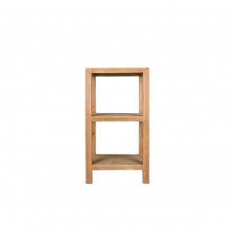 BERTHE console, 3 levels of storage in solid wood