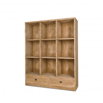 Bookcase ROSALIE solid wood